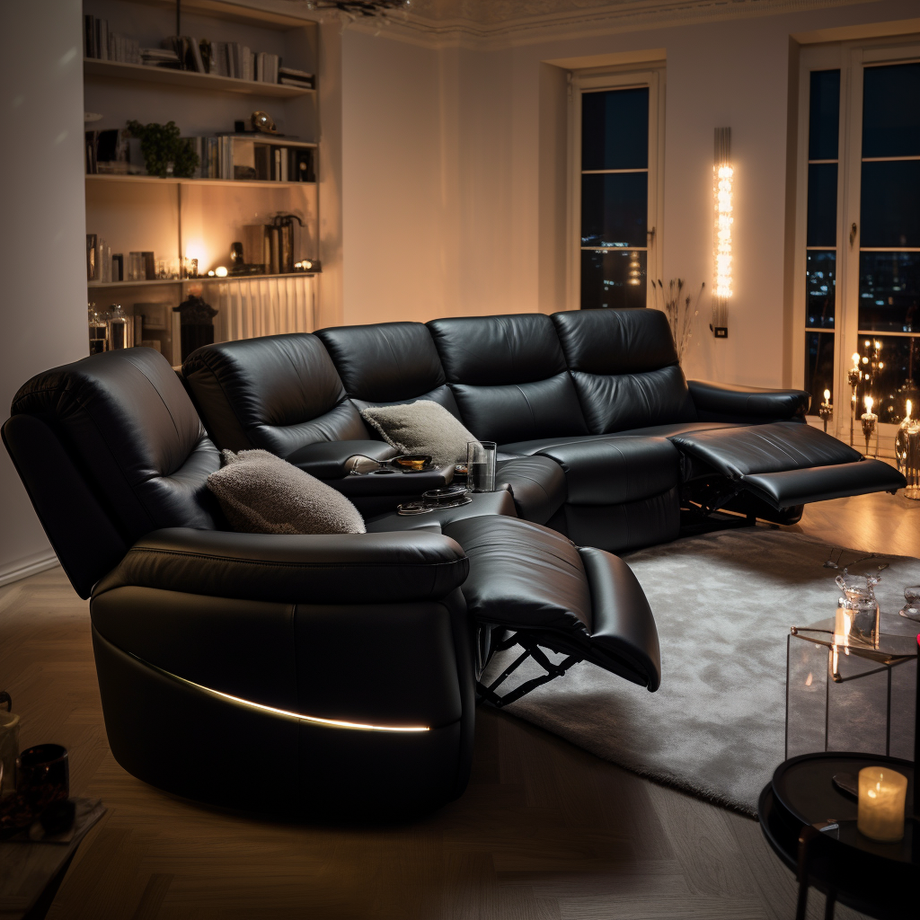 Обзор лучших угловых диванов для домашнего кинотеатра